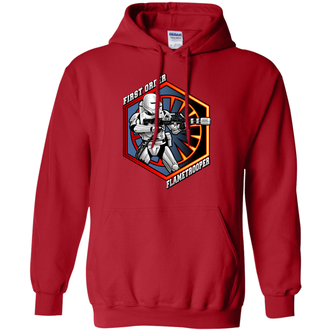 Sweatshirts Red / Small Flametrooper Pullover Hoodie