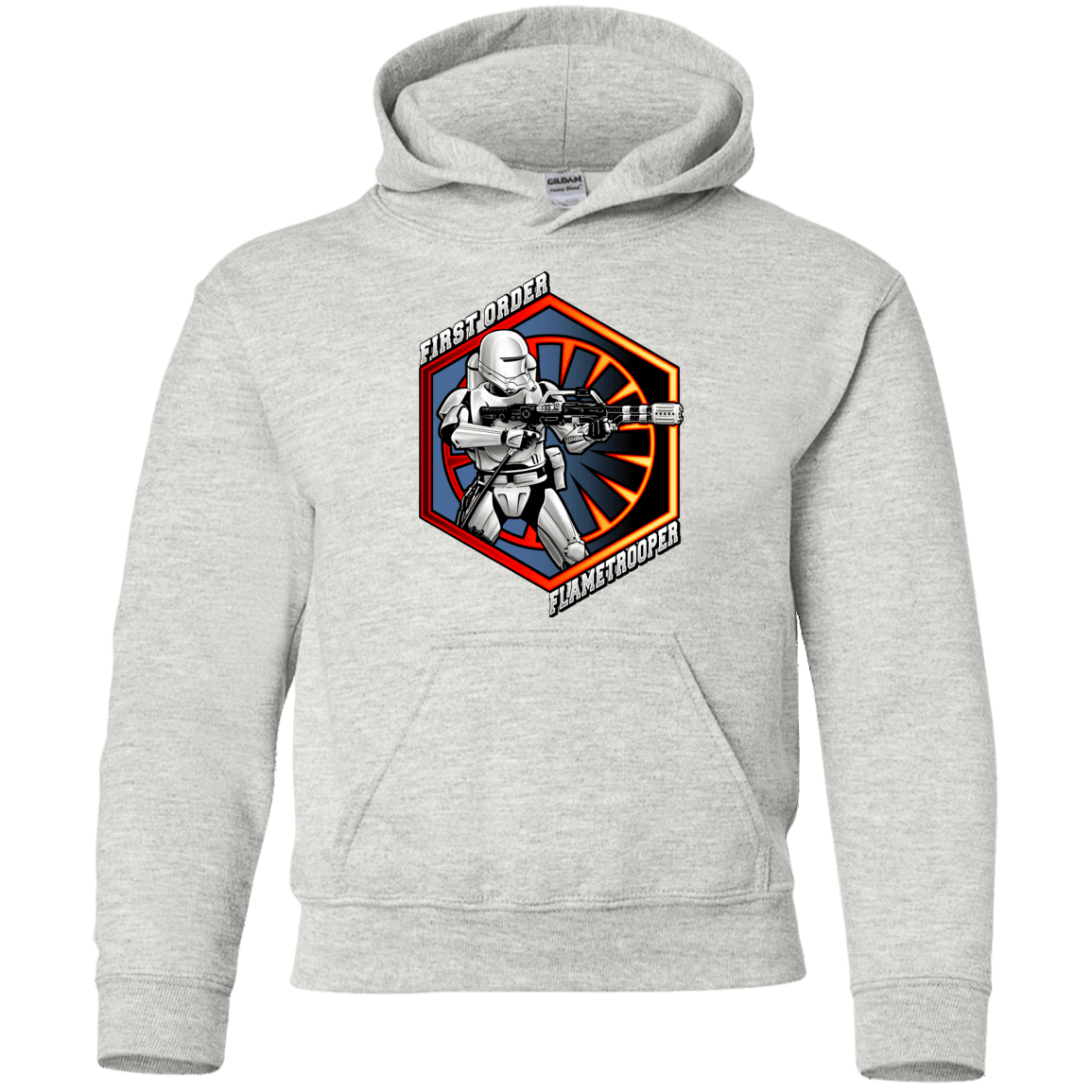 Sweatshirts Ash / YS Flametrooper Youth Hoodie