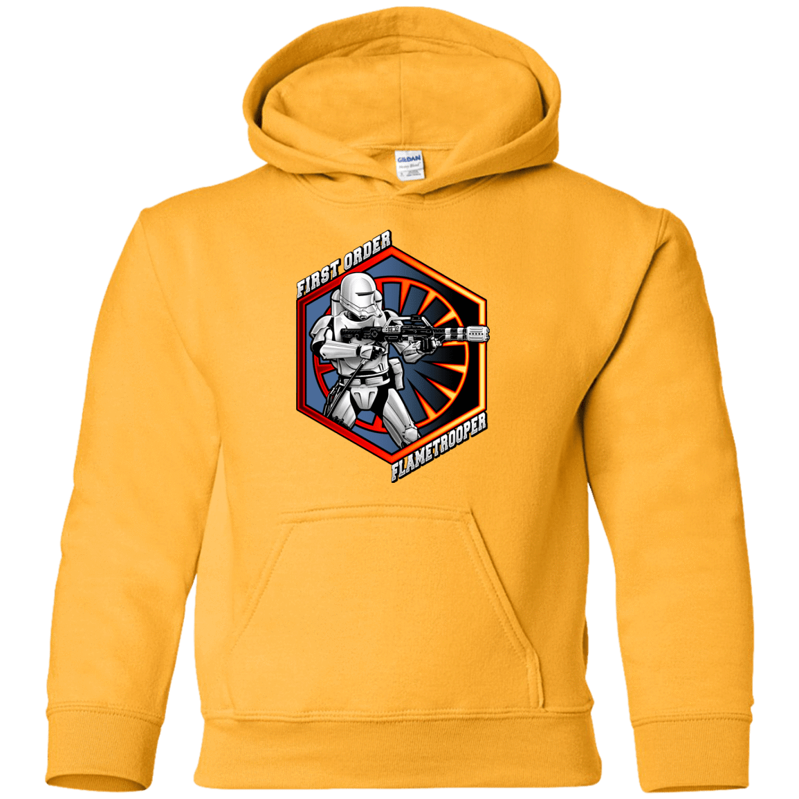 Sweatshirts Gold / YS Flametrooper Youth Hoodie