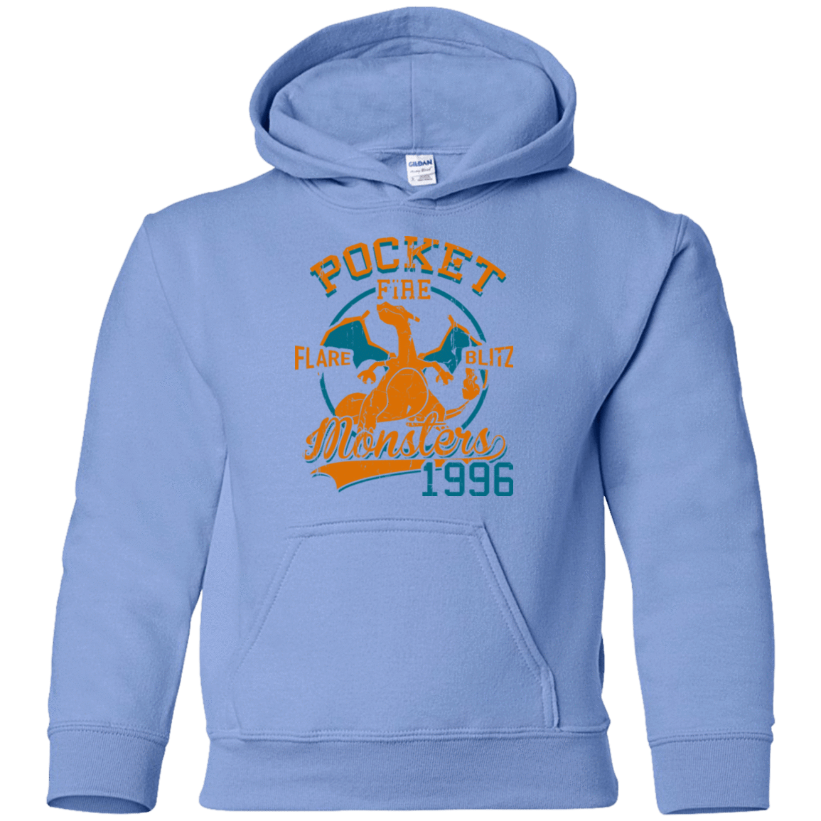 Sweatshirts Carolina Blue / YS FLARE BLITZ Youth Hoodie