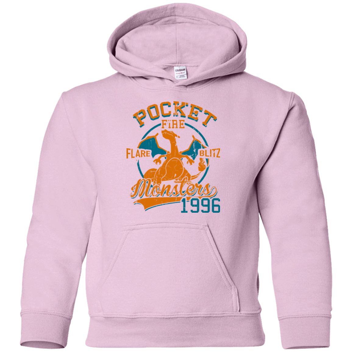 Sweatshirts Light Pink / YS FLARE BLITZ Youth Hoodie