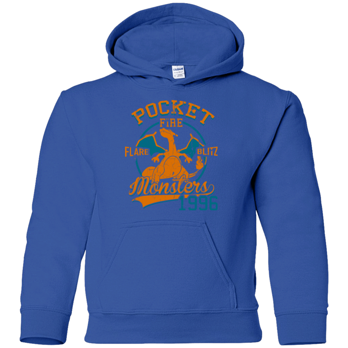 Sweatshirts Royal / YS FLARE BLITZ Youth Hoodie