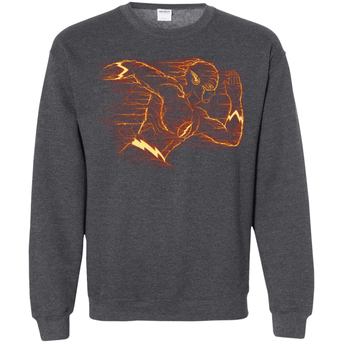 Sweatshirts Dark Heather / S Flash Crewneck Sweatshirt