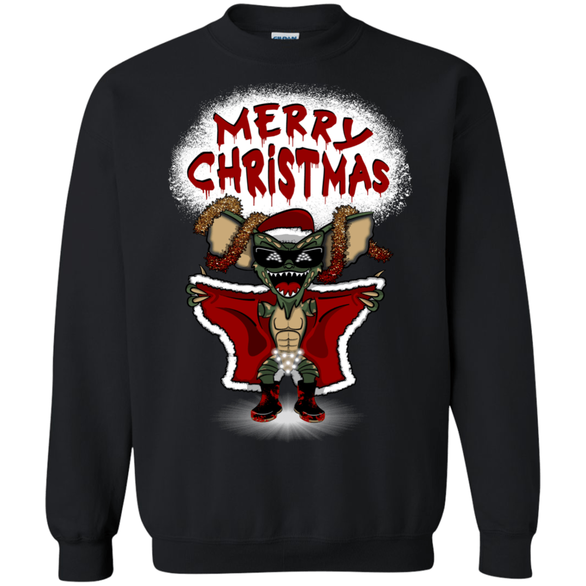 Sweatshirts Black / Small Flashing Through The Snow Crewneck Sweatshirt
