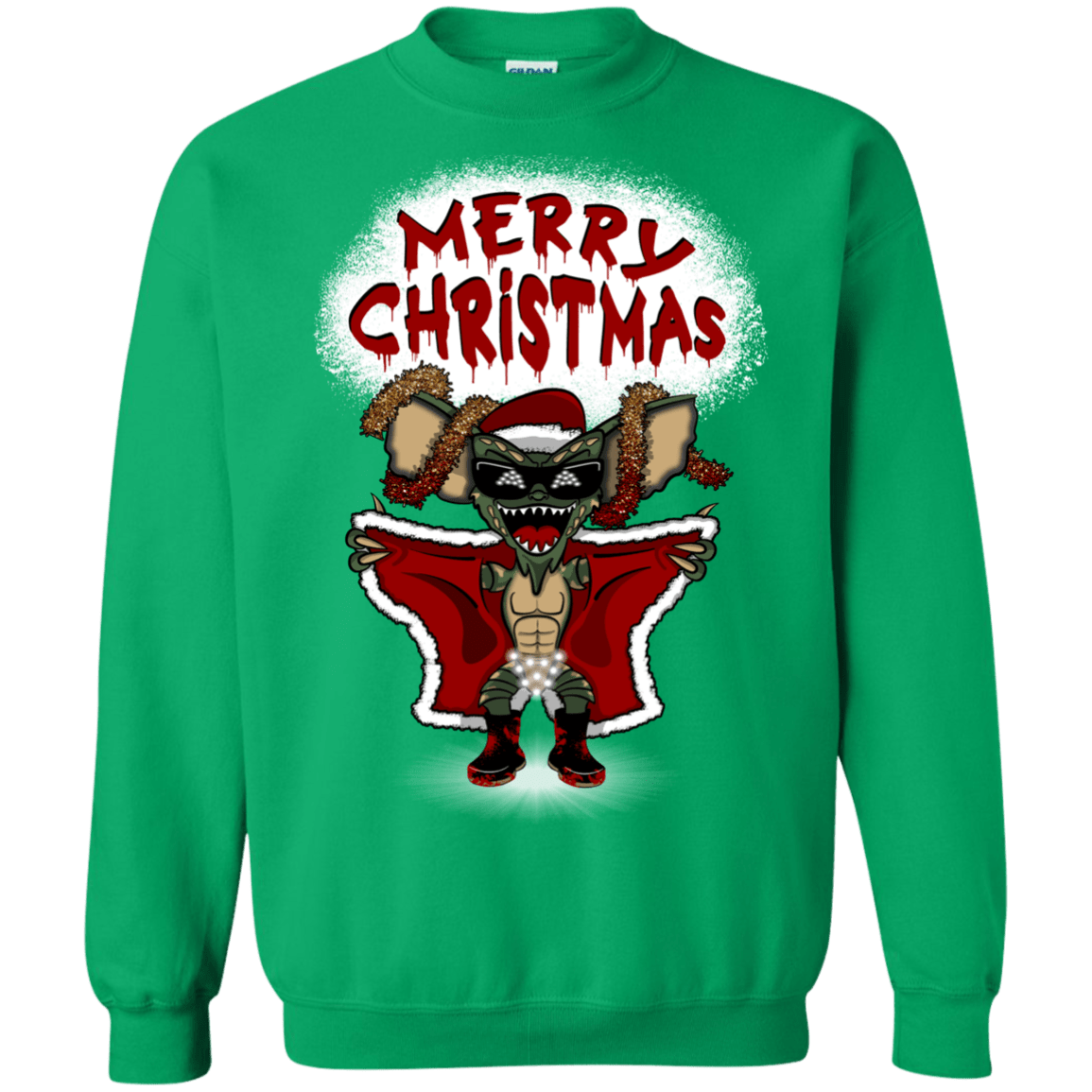 Sweatshirts Irish Green / Small Flashing Through The Snow Crewneck Sweatshirt