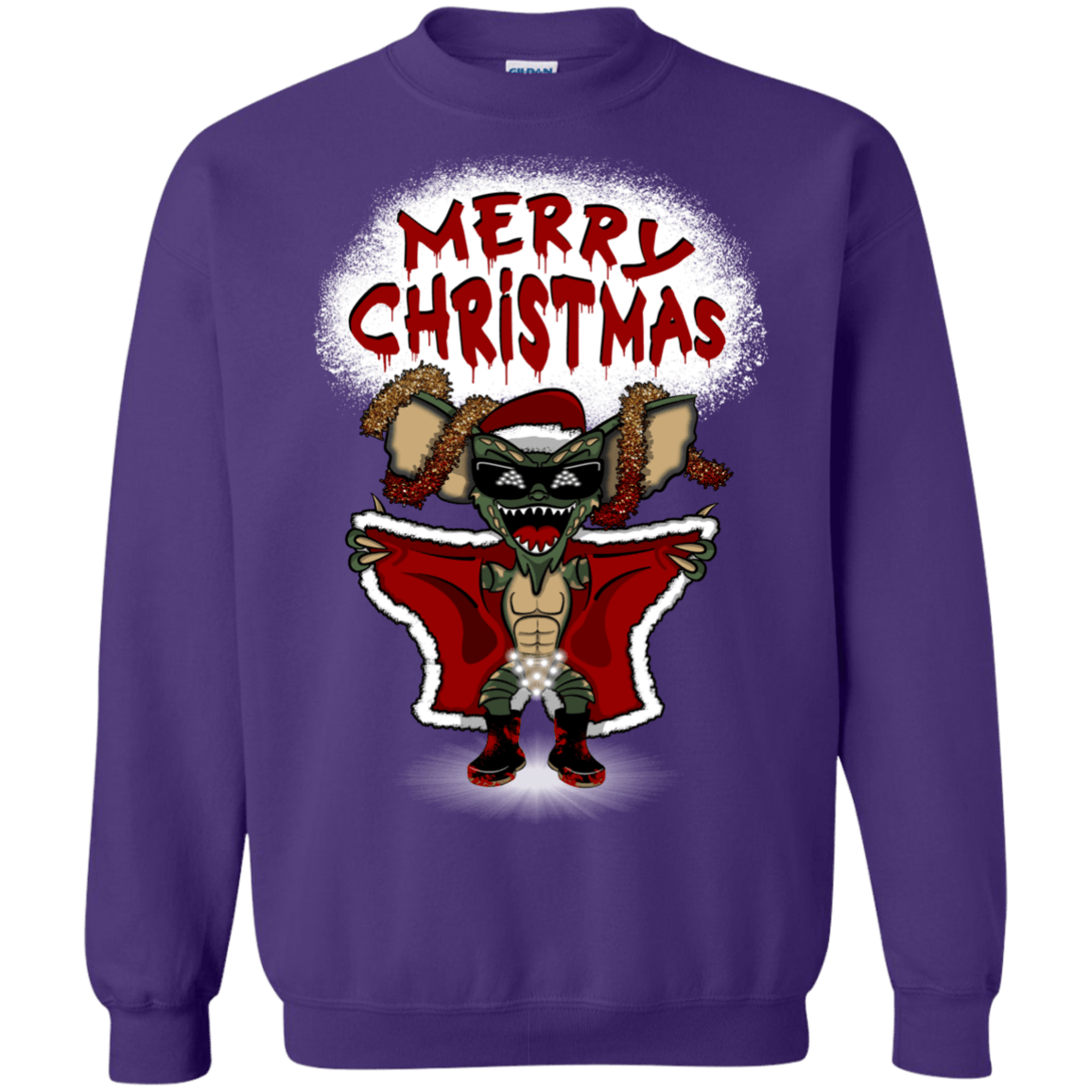 Sweatshirts Purple / Small Flashing Through The Snow Crewneck Sweatshirt