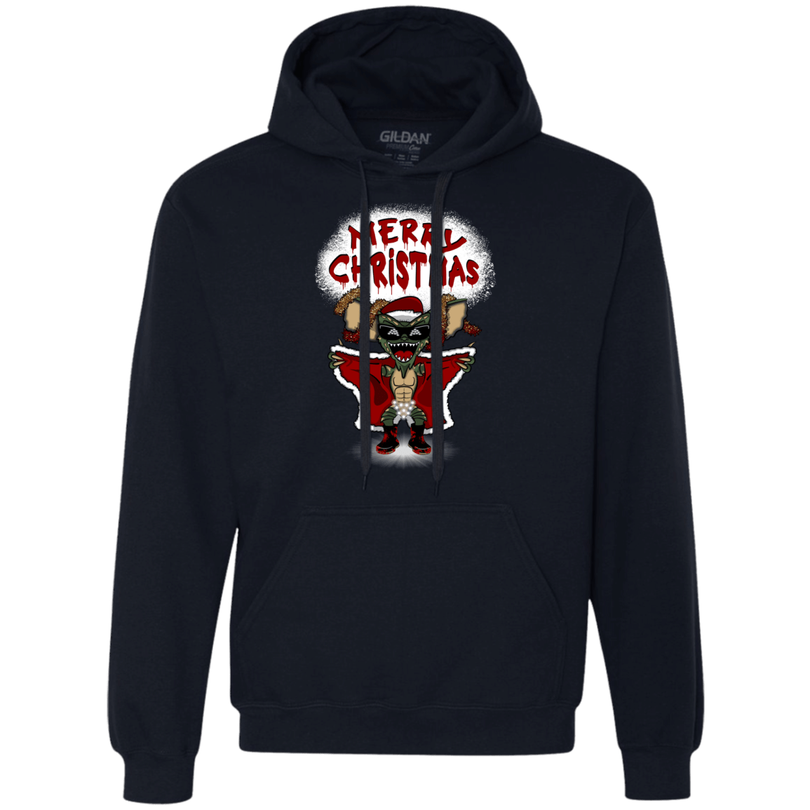 Sweatshirts Navy / Small Flashing Through The Snow Premium Fleece Hoodie