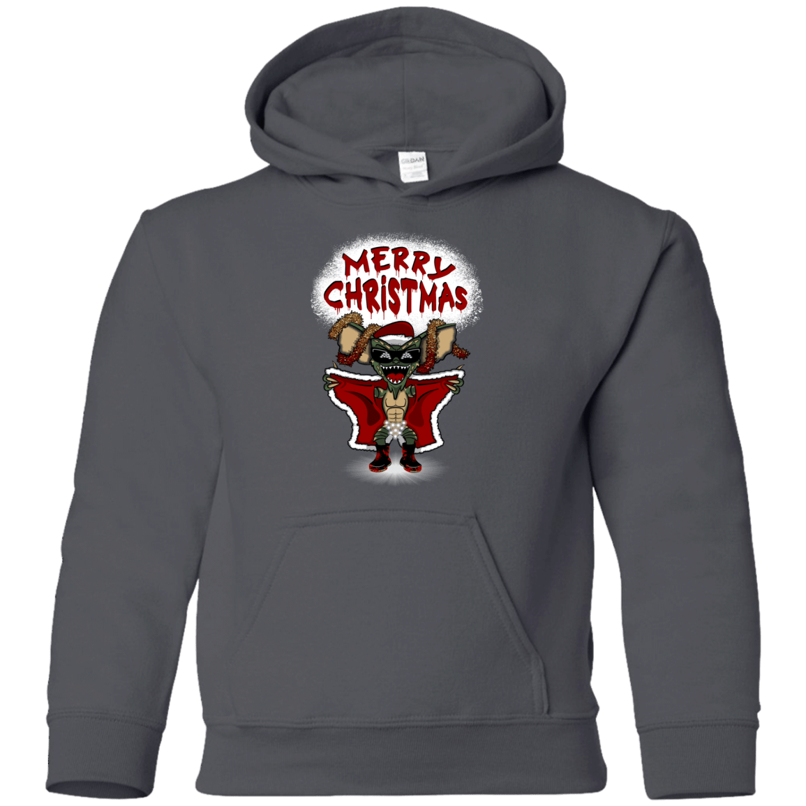 Sweatshirts Charcoal / YS Flashing Through The Snow Youth Hoodie