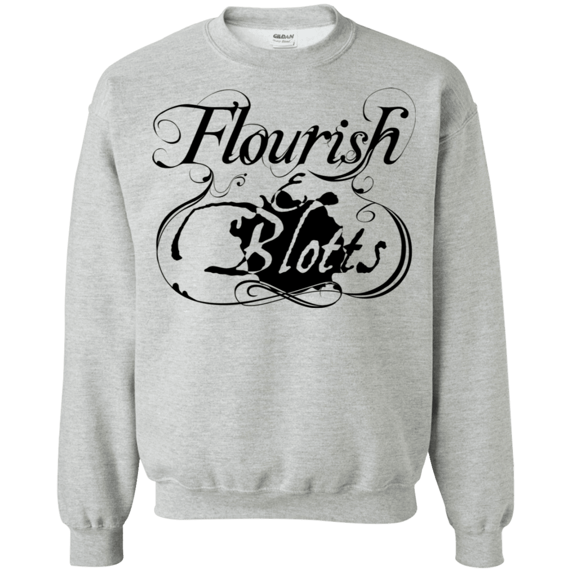 Sweatshirts Sport Grey / S Flourish and Blotts of Diagon Alley Crewneck Sweatshirt