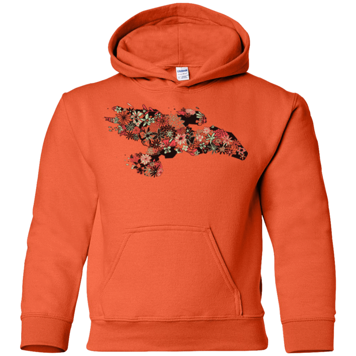 Sweatshirts Orange / YS Flowerfly Youth Hoodie