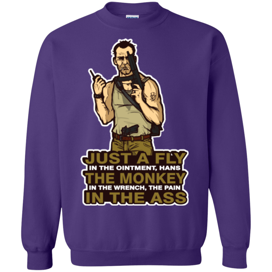 Sweatshirts Purple / Small Fly In The Ointment Crewneck Sweatshirt