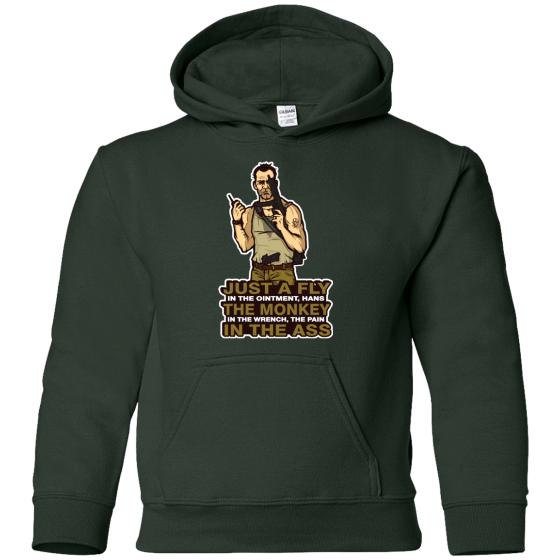 Sweatshirts Forest Green / YS Fly In The Ointment Youth Hoodie