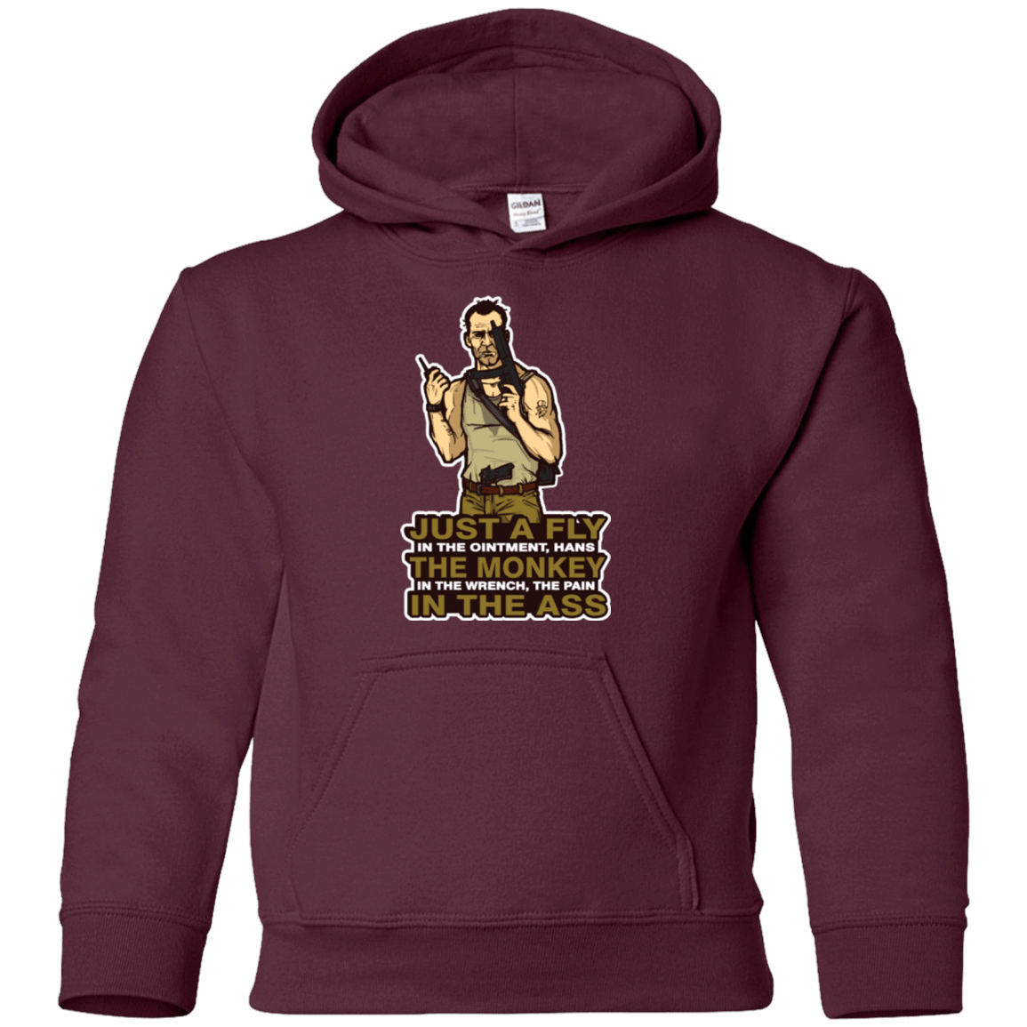 Sweatshirts Maroon / YS Fly In The Ointment Youth Hoodie
