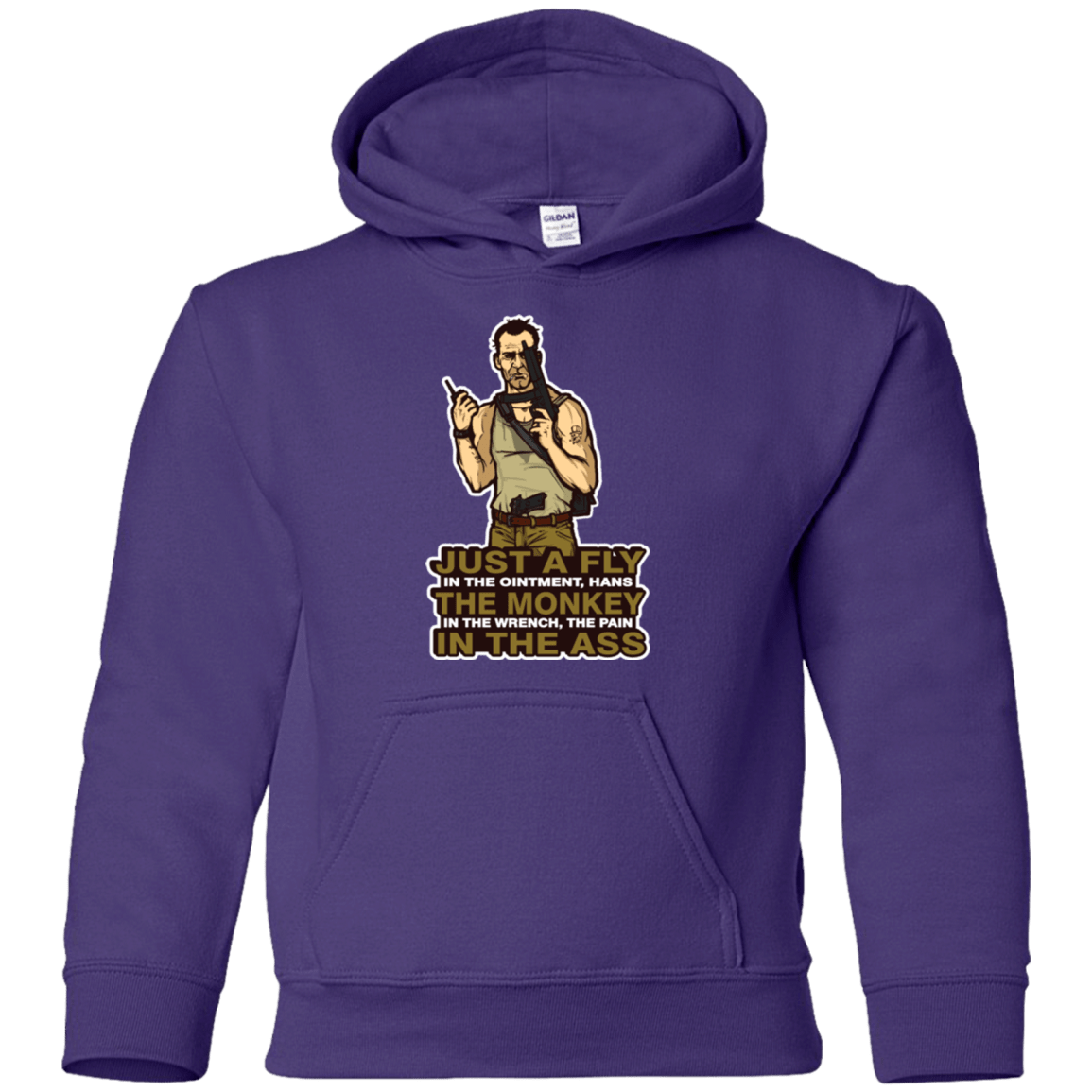 Sweatshirts Purple / YS Fly In The Ointment Youth Hoodie