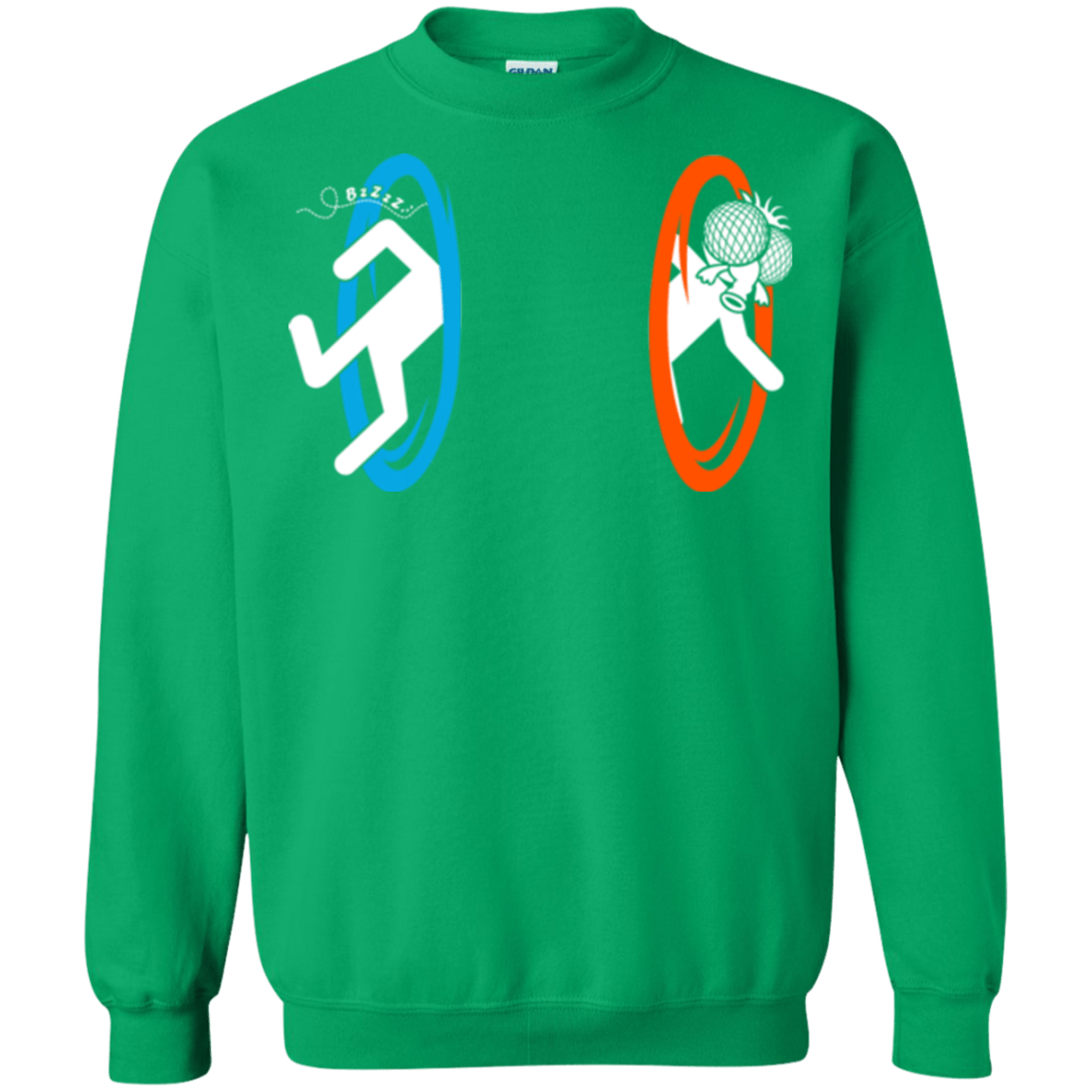 Sweatshirts Irish Green / Small Fly trouble Crewneck Sweatshirt