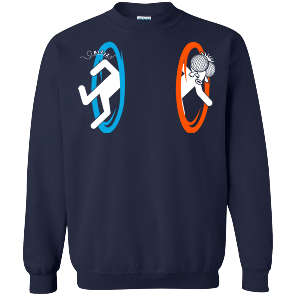 Sweatshirts Navy / Small Fly trouble Crewneck Sweatshirt
