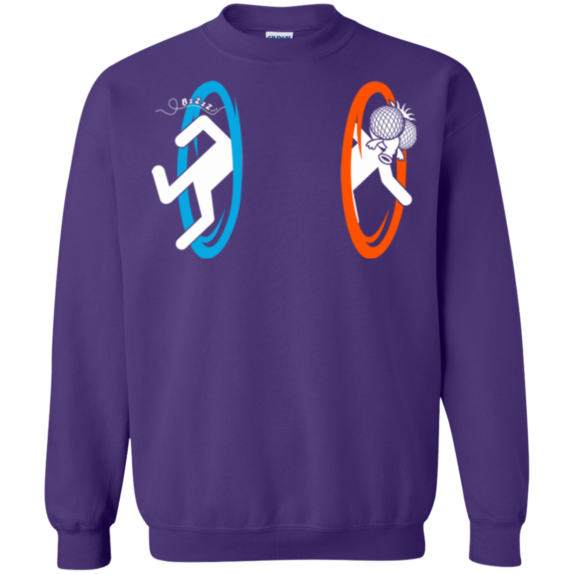 Sweatshirts Purple / Small Fly trouble Crewneck Sweatshirt