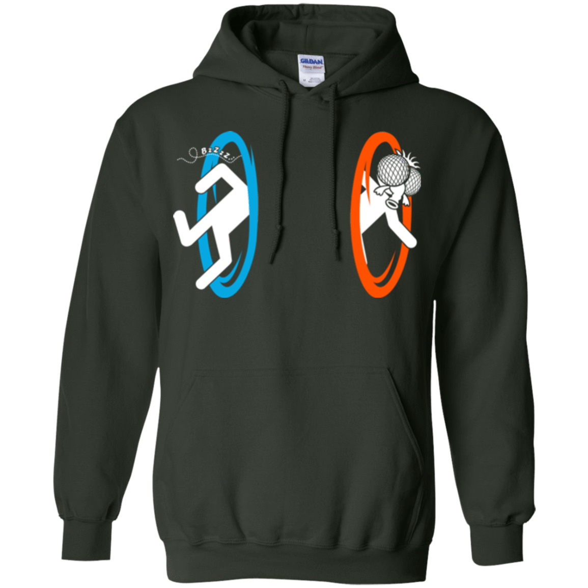 Sweatshirts Forest Green / Small Fly trouble Pullover Hoodie