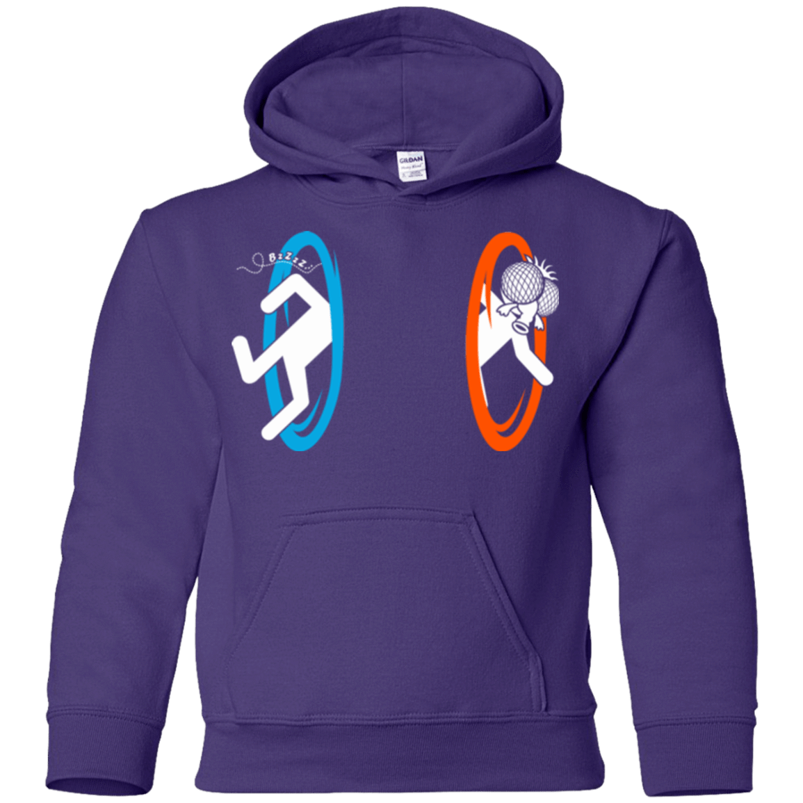 Sweatshirts Purple / YS Fly trouble Youth Hoodie
