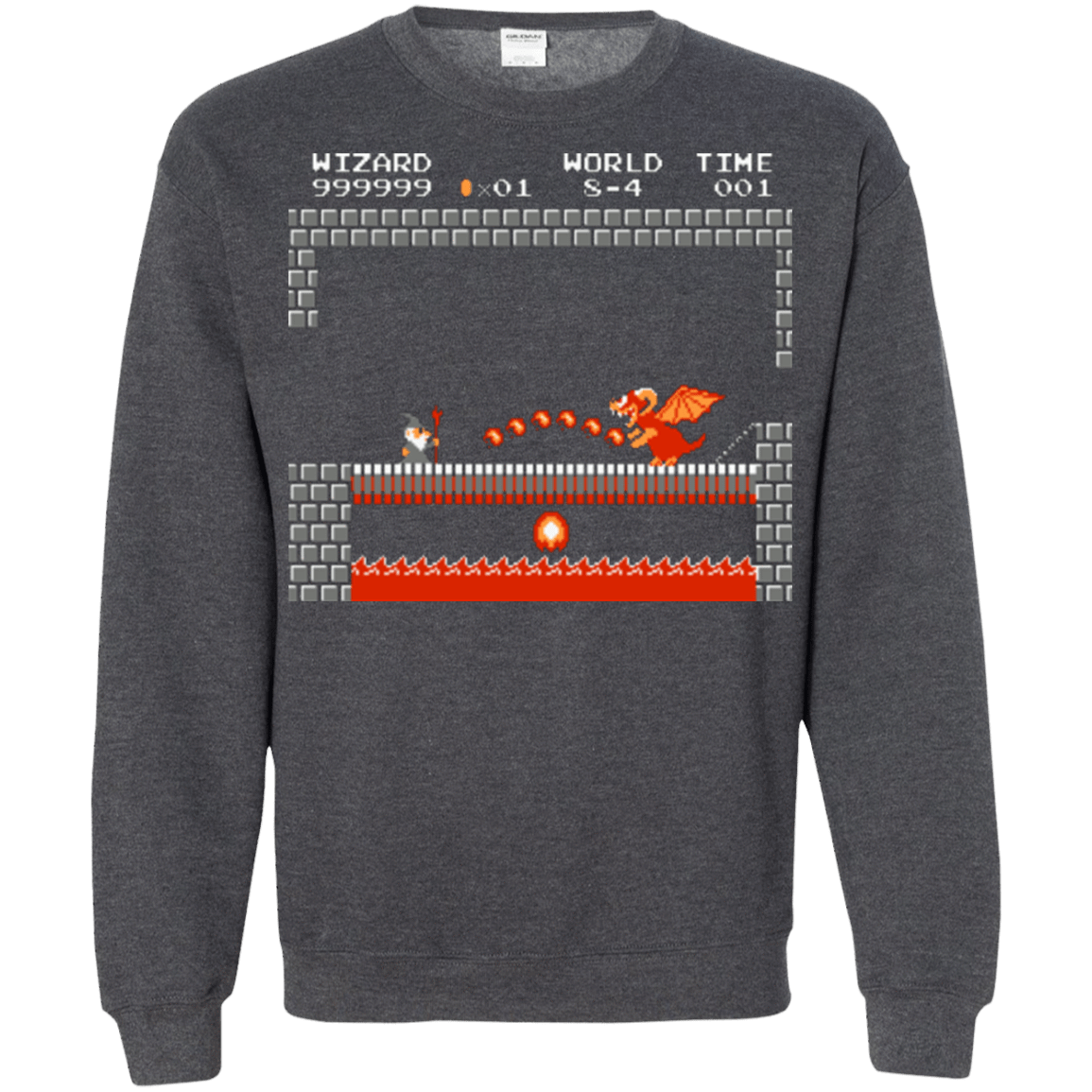 Sweatshirts Dark Heather / Small Fly you fools Crewneck Sweatshirt