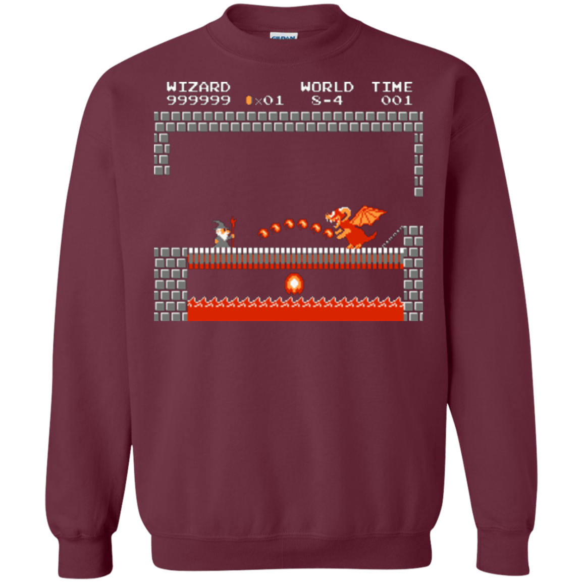 Sweatshirts Maroon / Small Fly you fools Crewneck Sweatshirt