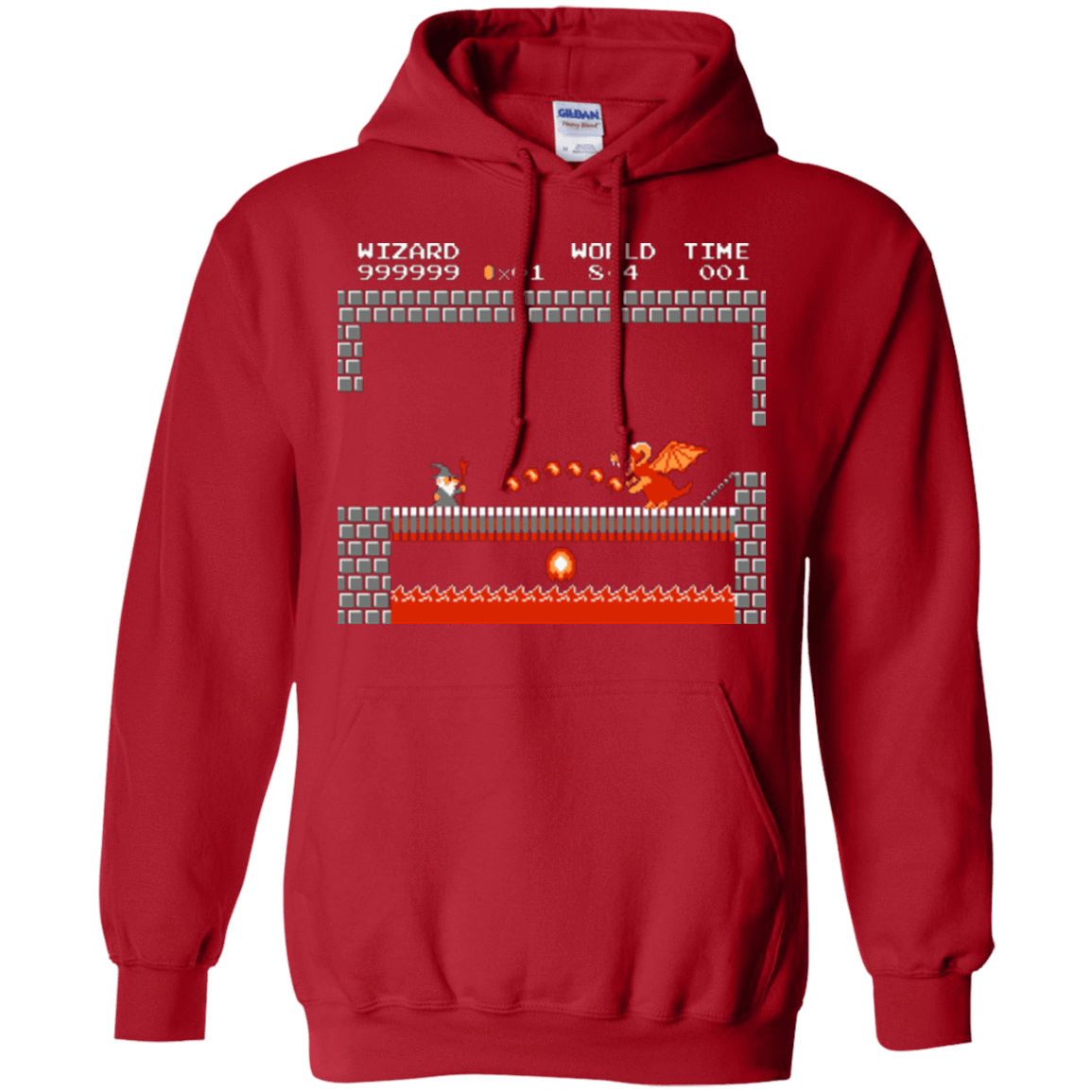 Sweatshirts Red / Small Fly you fools Pullover Hoodie