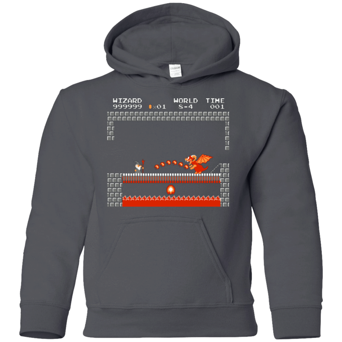 Sweatshirts Charcoal / YS Fly you fools Youth Hoodie