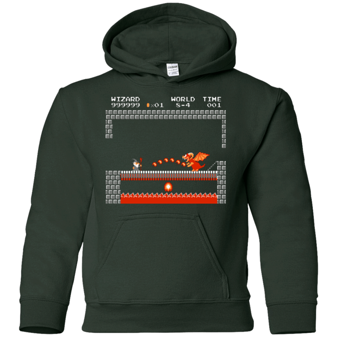 Sweatshirts Forest Green / YS Fly you fools Youth Hoodie