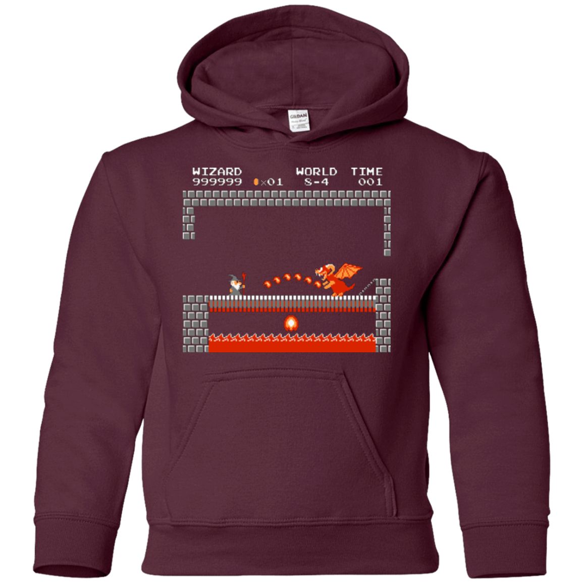 Sweatshirts Maroon / YS Fly you fools Youth Hoodie