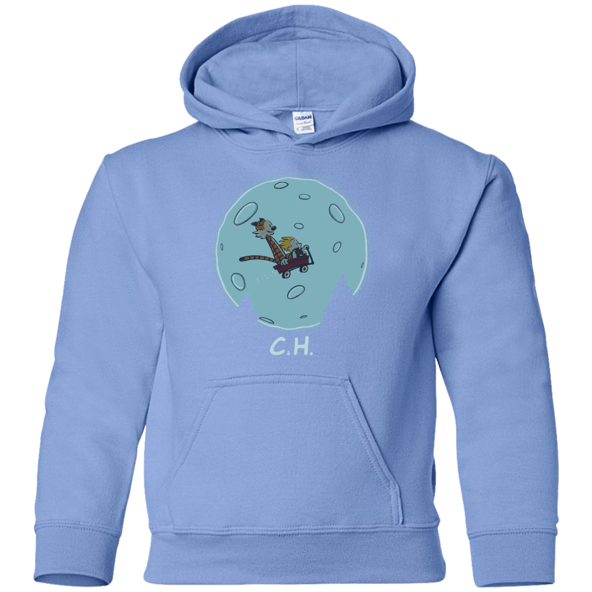 Sweatshirts Carolina Blue / YS Flying Wagon Youth Hoodie