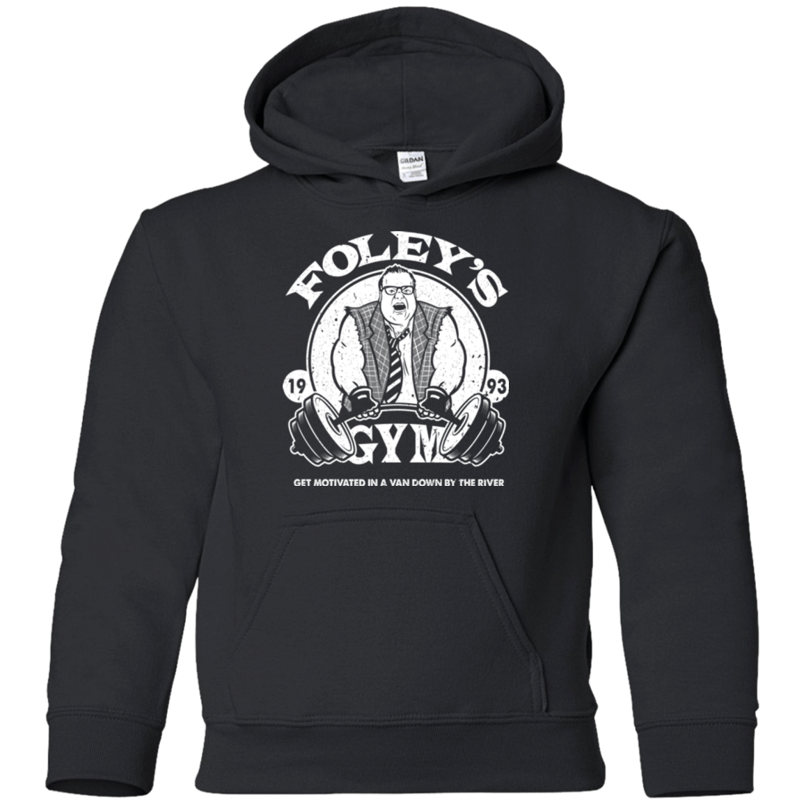 Sweatshirts Black / YS Foleys Gym Youth Hoodie