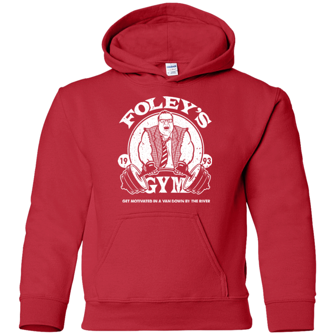 Sweatshirts Red / YS Foleys Gym Youth Hoodie