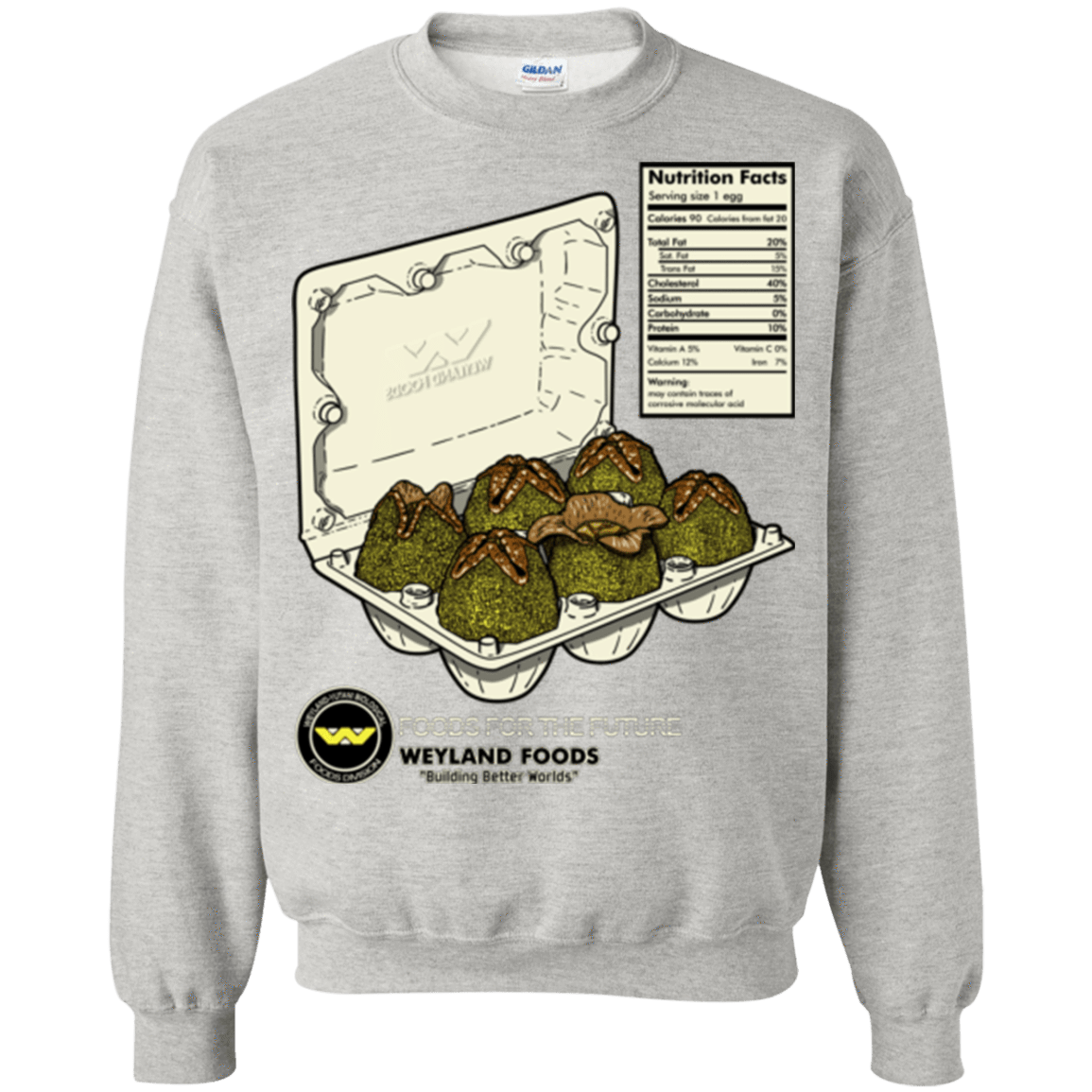 Sweatshirts Ash / Small Food For The Future Crewneck Sweatshirt
