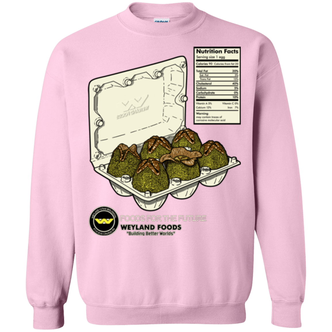 Sweatshirts Light Pink / Small Food For The Future Crewneck Sweatshirt