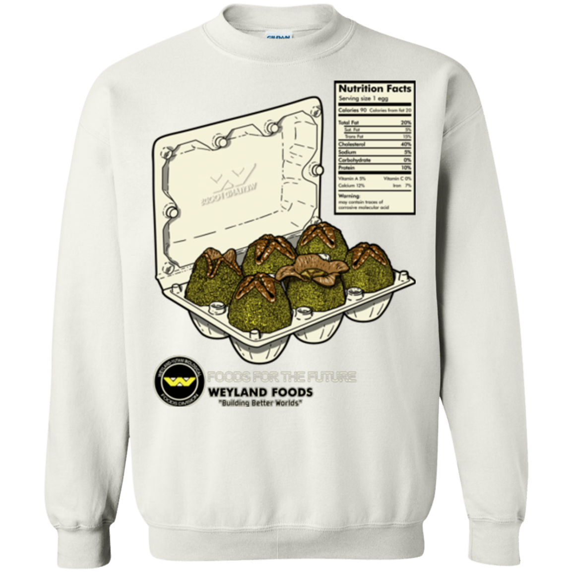Sweatshirts White / Small Food For The Future Crewneck Sweatshirt