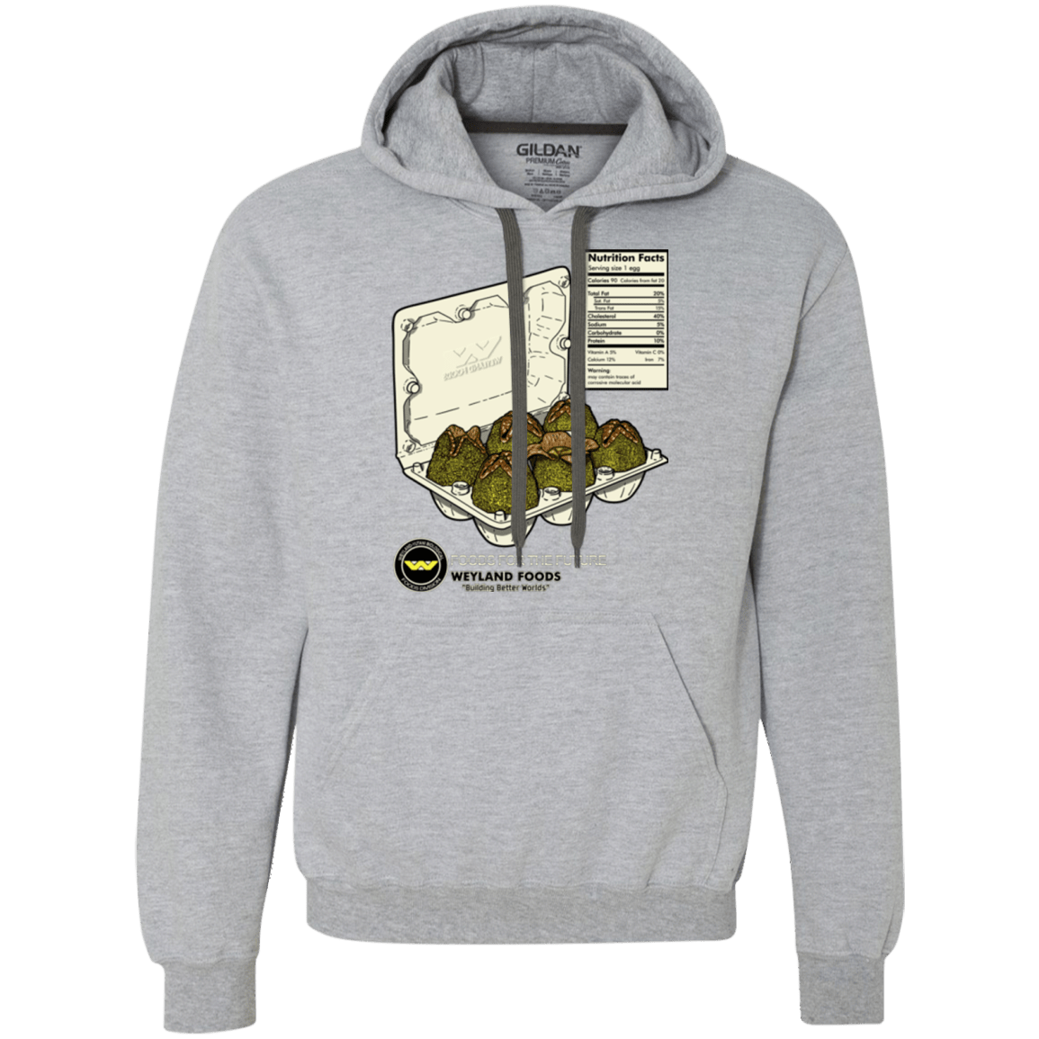 Sweatshirts Sport Grey / Small Food For The Future Premium Fleece Hoodie