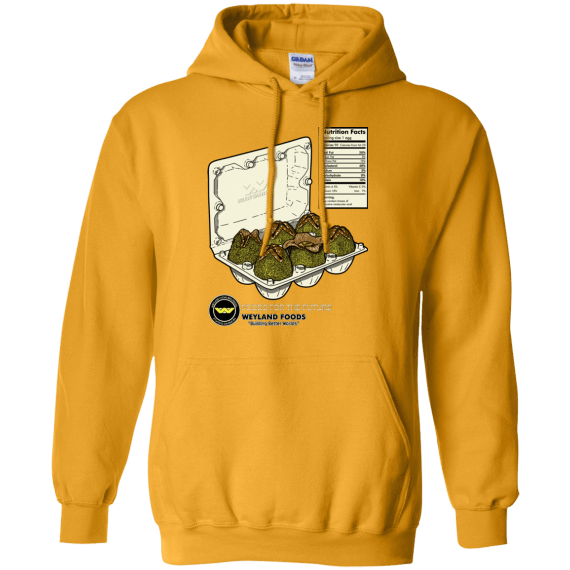 Sweatshirts Gold / Small Food For The Future Pullover Hoodie