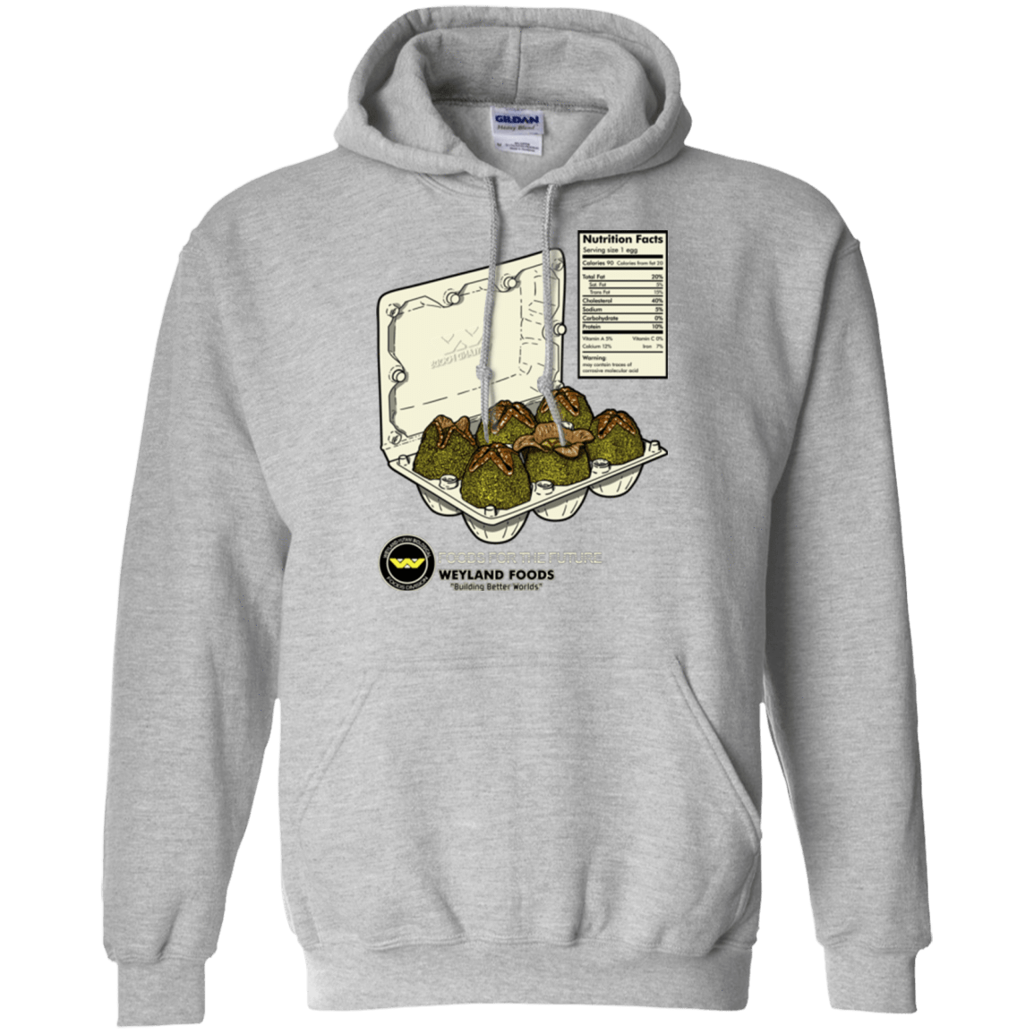 Sweatshirts Sport Grey / Small Food For The Future Pullover Hoodie