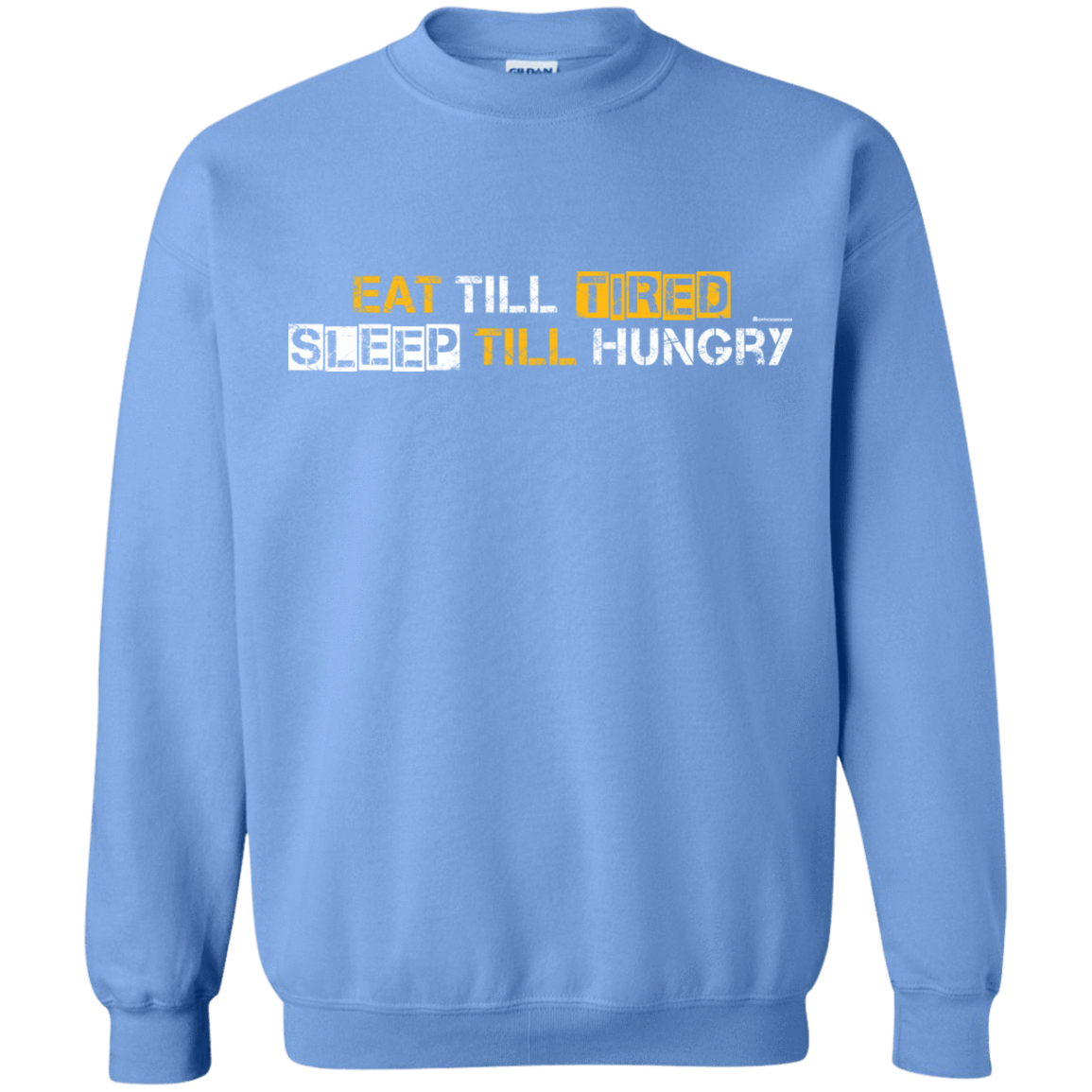 Sweatshirts Carolina Blue / Small Food Sleep Loop Crewneck Sweatshirt