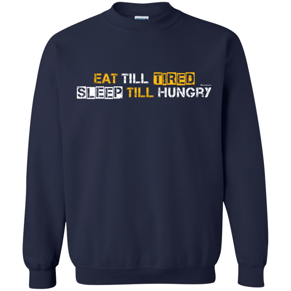 Sweatshirts Navy / Small Food Sleep Loop Crewneck Sweatshirt