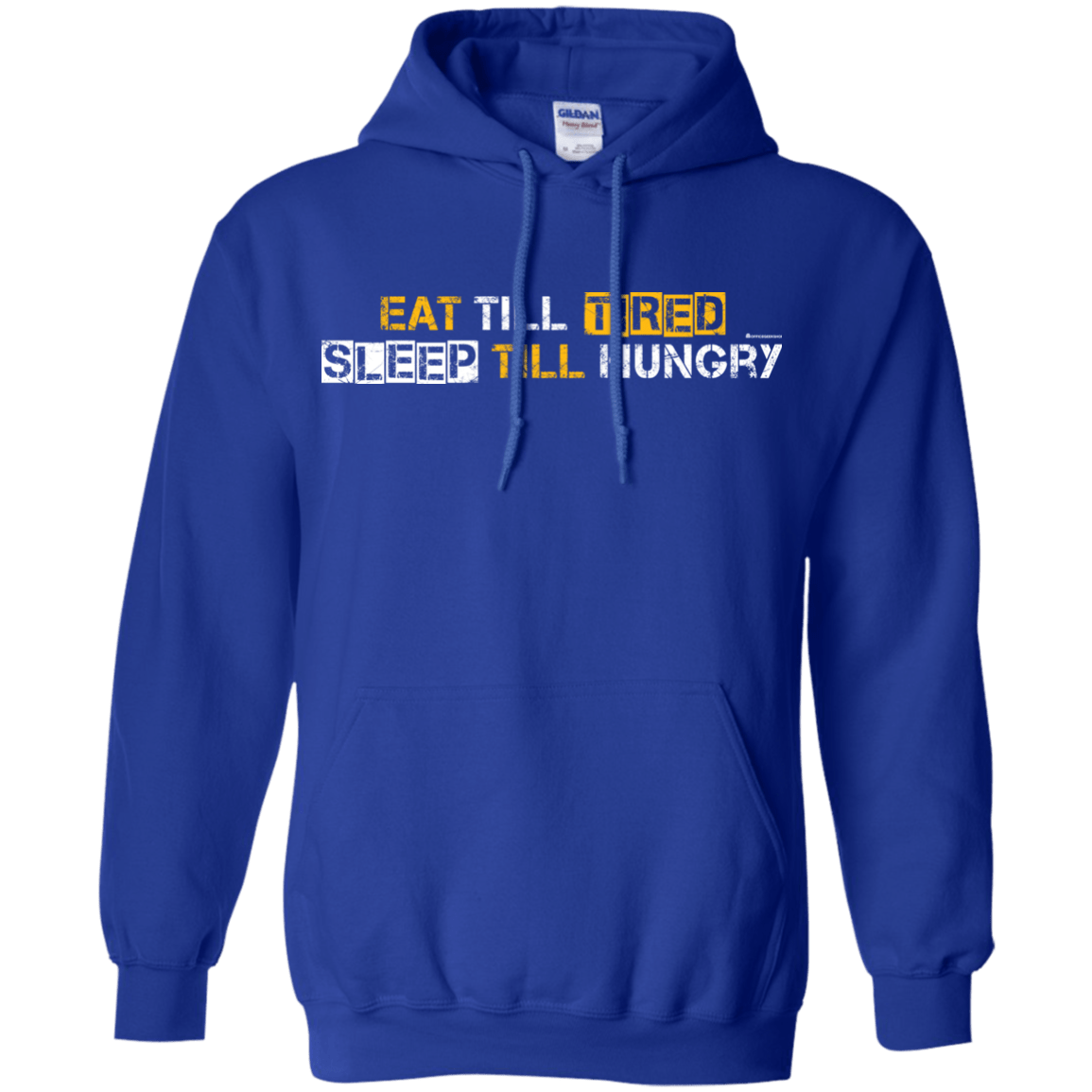 Sweatshirts Royal / Small Food Sleep Loop Pullover Hoodie