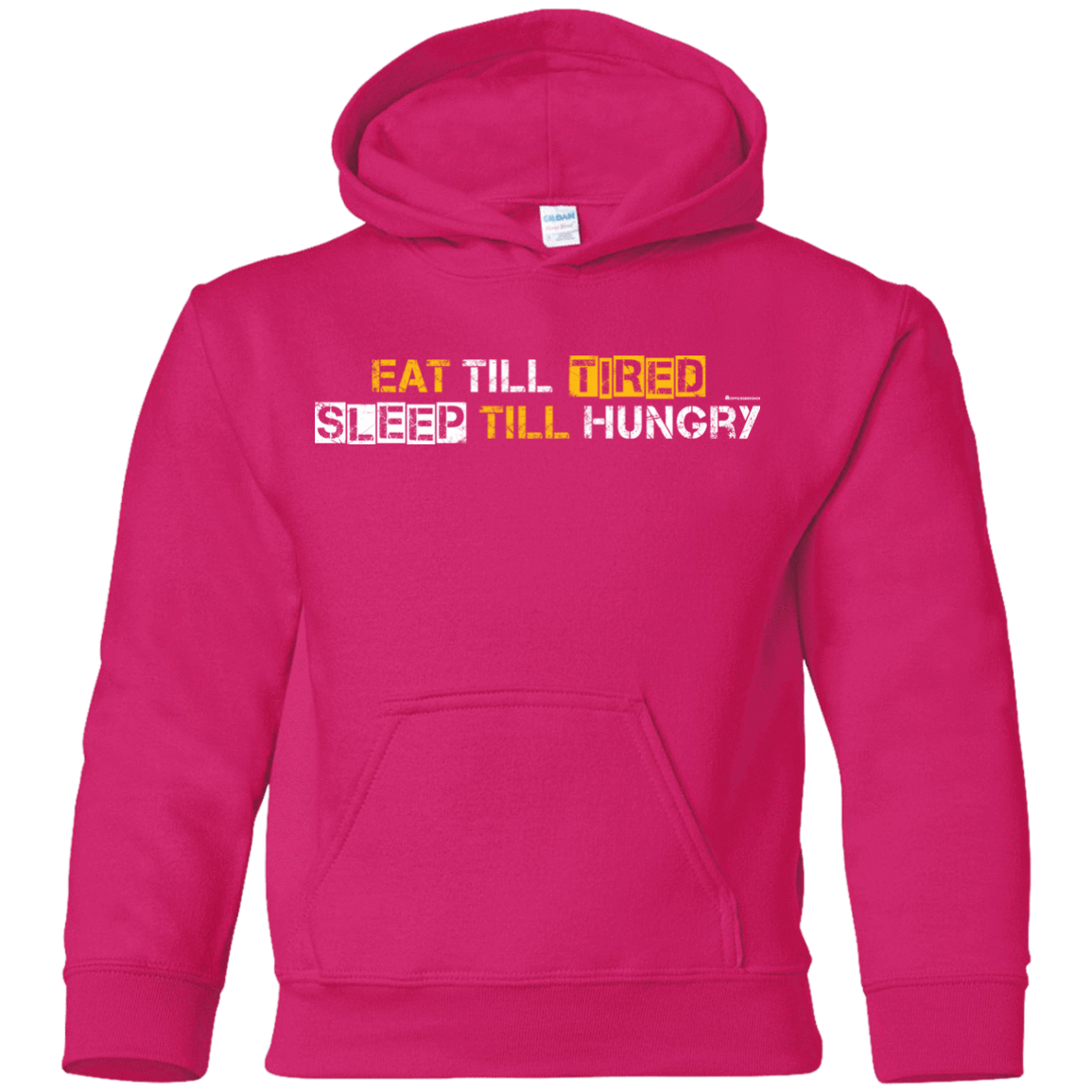 Sweatshirts Heliconia / YS Food Sleep Loop Youth Hoodie