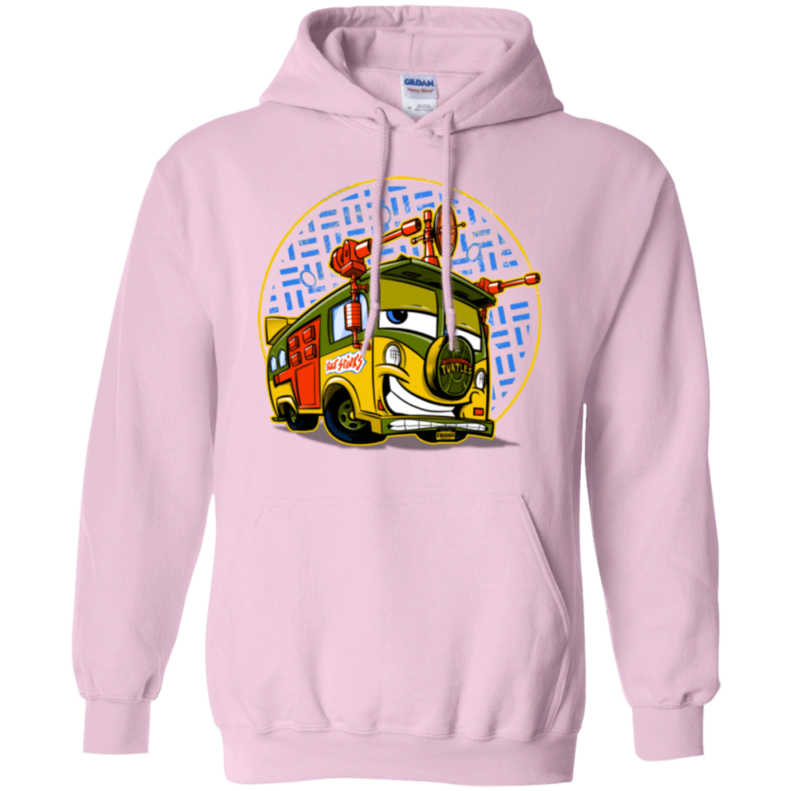 Sweatshirts Light Pink / Small Foot Stinks Pullover Hoodie