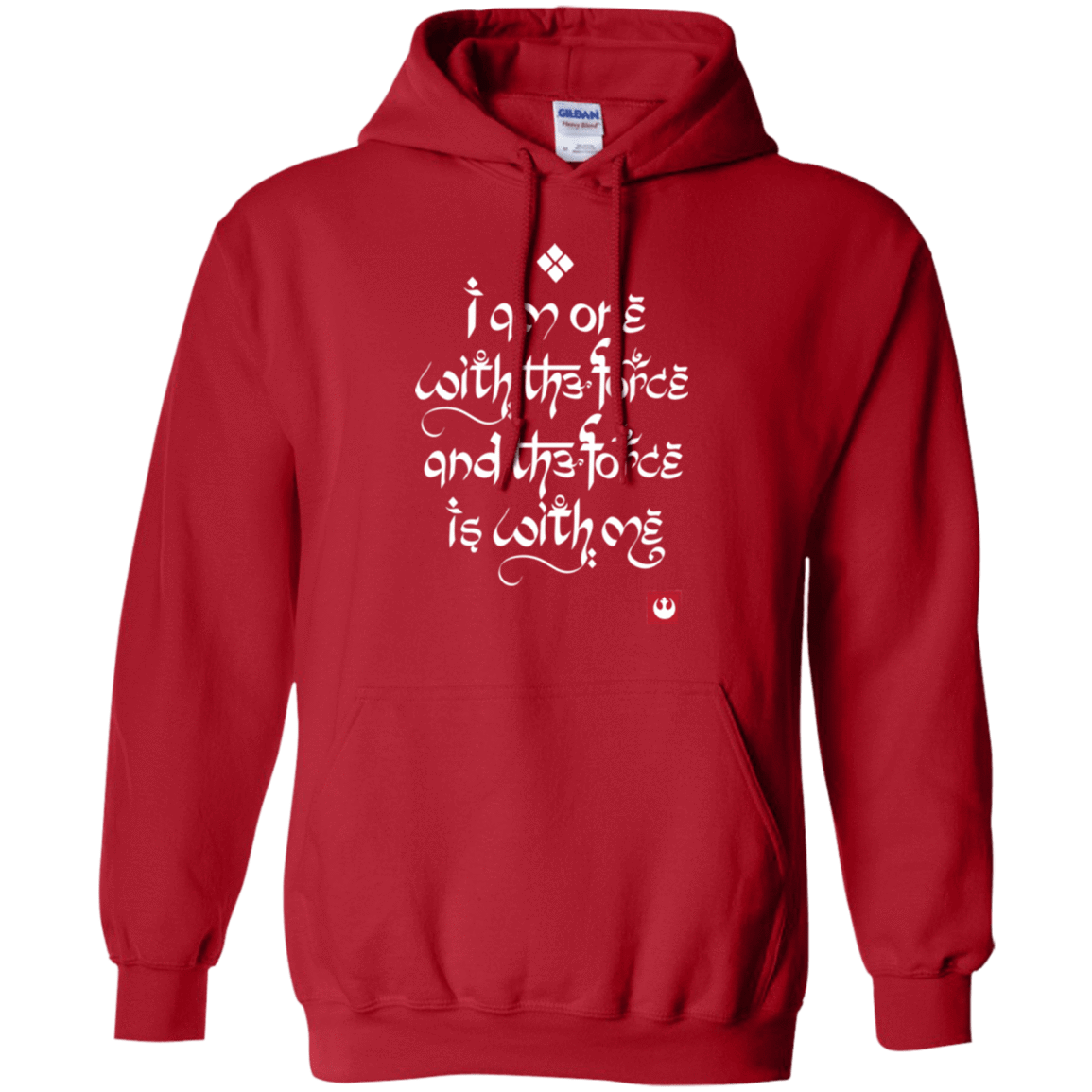 Sweatshirts Red / Small Force Mantra White Pullover Hoodie