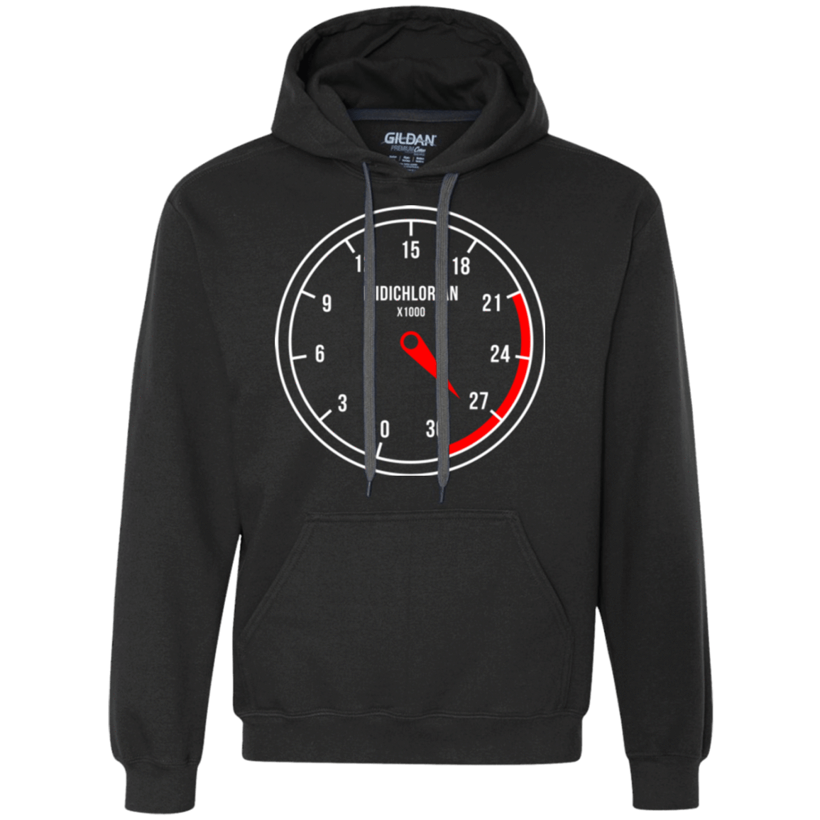 Sweatshirts Black / Small Force Meter Premium Fleece Hoodie