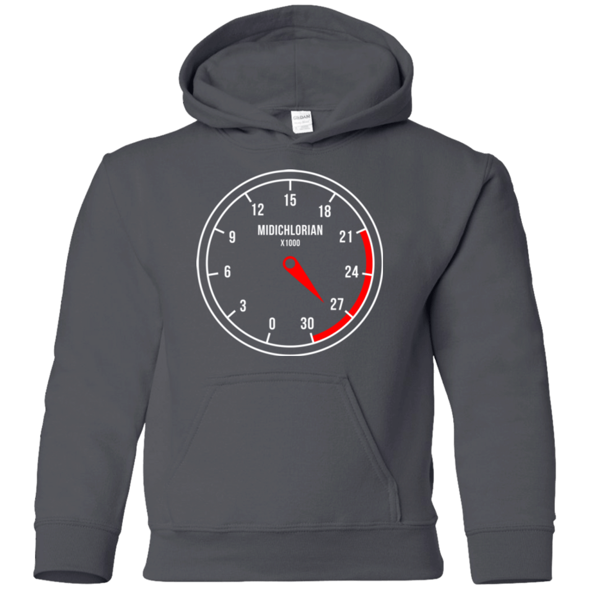 Sweatshirts Charcoal / YS Force Meter Youth Hoodie