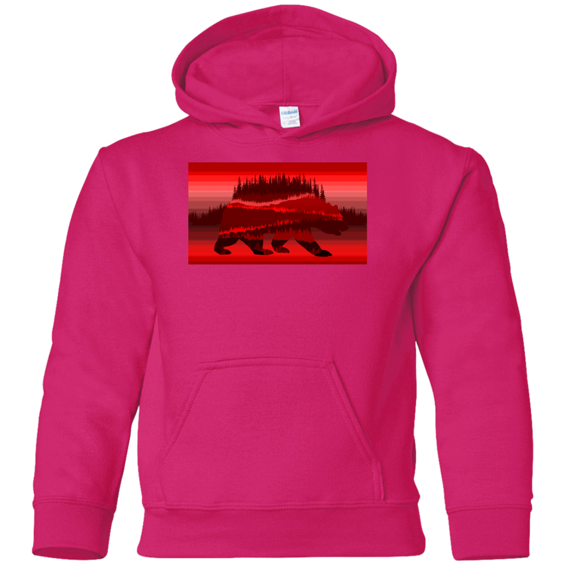 Sweatshirts Heliconia / YS Forest Bear Youth Hoodie