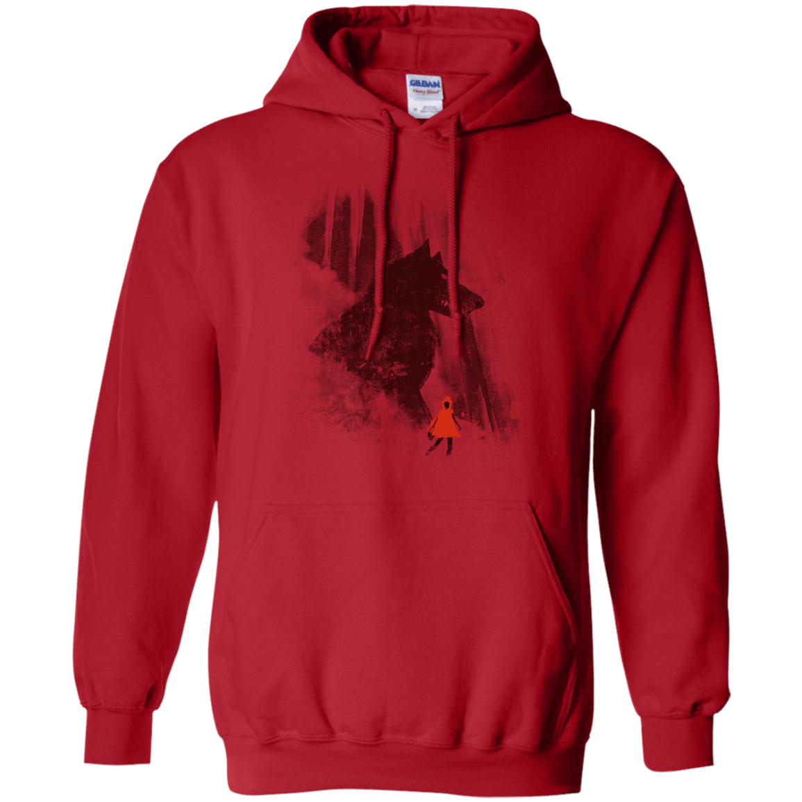 Sweatshirts Red / S Forest Friendly Pullover Hoodie