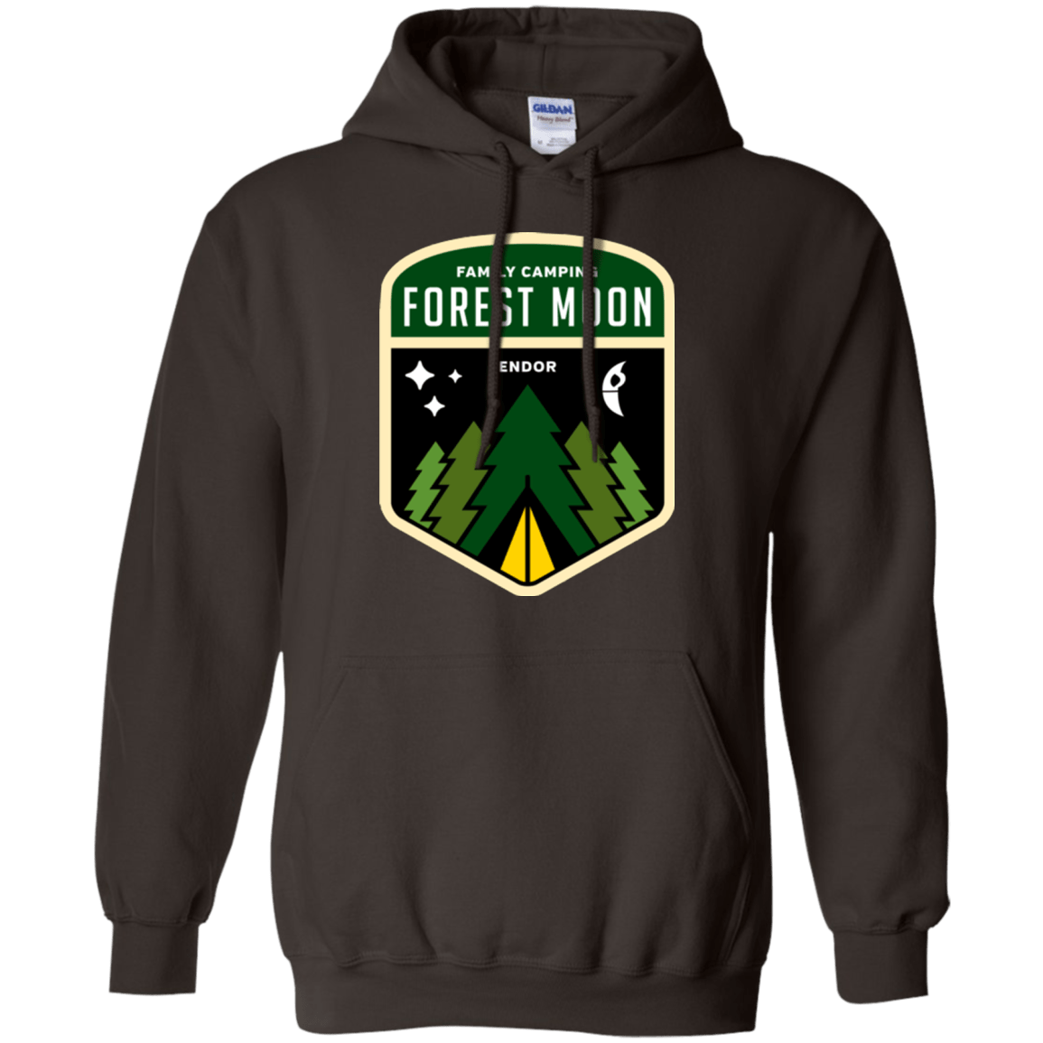 Forest Moon Pullover Hoodie