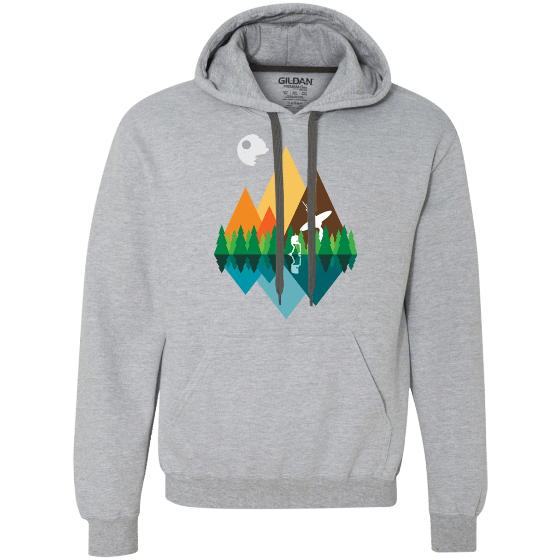 Sweatshirts Sport Grey / Small Forest View Premium Fleece Hoodie